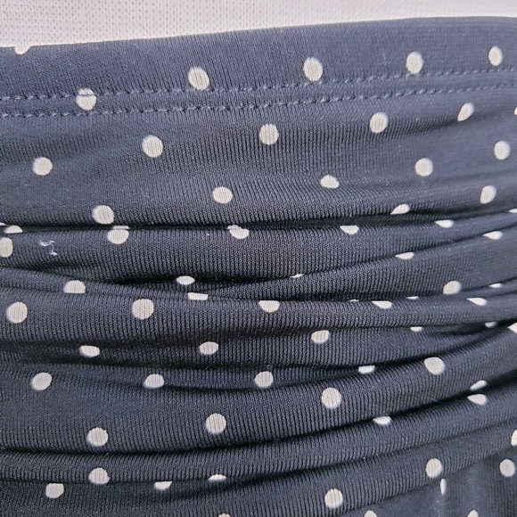 #106 BCBG Polka Dot Mini Skirt S - Picture 2 of 7